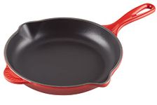 Le Creuset Enameled Cast-Iron 9-Inch Skillet with Iron Handle (Red)