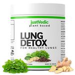 Just Vedic Lung Detox Drink Mix- (1 Month Pack, 200 Grams) To quit Smoking and Clean Lungs - 100% Natural