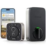 ULTRALOQ Bolt Fingerprint Smart Lock, Works with Apple HomeKit, Built-in WiFi Keyless Entry Door Lock, Voice Control with Siri, Alexa, Google, Smart WiFi Deadbolt, App Control, BHMA AAA Certified