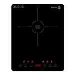 Fagor - Portable Lexie induction hob, 2000 W power and ultra-slim design, touch screen and 6 functions, 9 heat settings, black