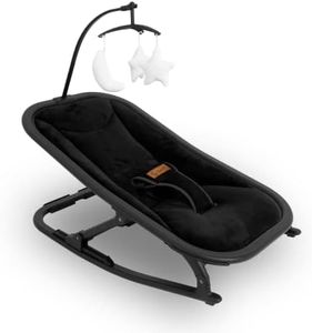 Betti YIA YIA Baby Bouncer, Black/Black