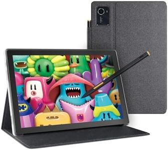 HUION Kamvas Slate 10 Tavoletta Grafica Autonoma con Schermo Laminato, 10.1" FHD Tavoletta d'Arte Digitale, con 4096 Livelli Penna Stilo, Android 12, 8GB+128GB per Artista Principiante