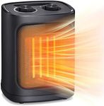 COWSAR Portable Space Heater 1500W with Thermostat, Electric Space Heater,3 Modes, Safe and Quiet , Office Room Desk Indoor Use