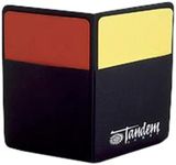 Tandem Sport Official’s Penalty Cards - Red & Yellow Penalty Cards - Use as Volleyball Referee Cards, Soccer Referee Cards - Referee Starter Kit