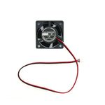 JZK 40x40x20 mm 2pin DC 5V mini silent cooling fan with wires, 4020 small quiet cooling fan 40mm, 4cm 5V brushless DC fan, 3D printer fan with cable and connector