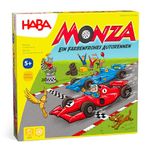 HABA Monza A Car Racing Board Game Encouraging Tactical Thinking - Ages 5 and up