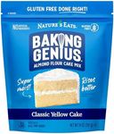 Nature's Eats Baking Genius Classic Yellow Cake Almond Flour Cake Mix 14oz