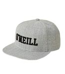 O'NEILL Oneill Belmont Hat Heather Grey Snapback, Grey, One size