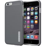 Incipio IPH-1195-GRY iPhone 6S Plus Case, DualPro Case [Shock Absorbing] Cover fits both Apple iPhone 6 Plus, iPhone 6S Plus - Dark Gray/Light Gray