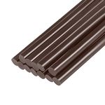 uxcell Mini Hot Glue Sticks for Glue Gun 0.27-inch x 4-inch Brown 12pcs