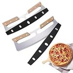 2 Pack Pizza Cutter Rocker with Woo