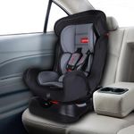 LuvLap Galaxy Convertible Car Seat for Baby & Kids from 0 Months to 7 Years (Light Grey)