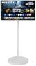 Samsung The Movingstyle Essential 32" 4K UHD Smart Monitor with Adjustable Rolling Stand, Smart TV Apps, Built-in Speakers, White Design, Gaming Hub, AI Picture Optimizer, SmartThings, F-LS32FM70-MSR