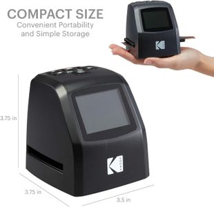 KODAK Mini Digital Film & Slide Scanner – 22MP JPEG, 2.4" LCD, Easy Load