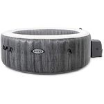 Intex PureSpaTM Greywood Deluxe Round 6 Person – 28442BS,Grey,80.3 x 60 x 54.9 cm