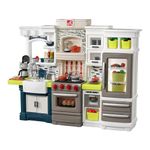 Step2 Elegant Edge Play Kitchen | Plastic/plastic play kitchen | Includes 78 accessories