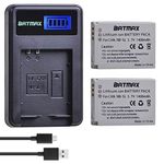 Batmax 2X NB-5L Battery + LCD USB Charger for Canon PowerShot S100 S110 SD880 SD890 SD900 SD950 SD970 SD990 SX220 is SX230 HS SD700 is SD790 is SD800 is Camera