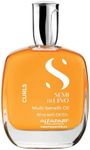 Alfaparf Milano Semi di Lino Curls Multi-Benefit Oil - Hair Oil for Wavy and Curly Hair - Hydrates, Strengthens, and Brightens - 3.3 oz