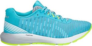 ASICS 1012A002 Women's Dynaflyte 3 Running Shoe, Aquarium/White - 11 B(M) US