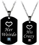 JewelryWe His Crazy Her Weirdo Army