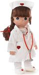 Precious Moments Dolls by The Doll Maker, Linda Rick, Loving Touch Nurse, Brunette, 12 inch Doll