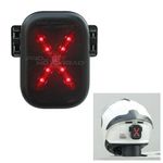 PROJEKT MOTORRAD® Helmet Light/Bicycle Light, 3 Modes, Warning Light