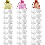 21 Pairs Grass High Heel Protectors, Clear Heel Stoppers for Walking on Grass and Uneven Floor, Heel Savers for Women Wedding Shoes Stops Sinking into Grass (Small/Middle/Large)