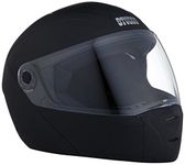 STUDDS Ninja Elite SUPER Flip Up Full Face Helmet (Matt Black, XL)