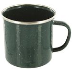 Highlander Deluxe Enamel Mug - Green