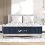 AONELAS Avenco Queen Mattress, 12 Inch Hybrid Mattress Queen Size with Pocket Innerspring and Latex Memory Foam, Medium Firm Mattress Queen in a Box, Motion Isolation, Relieves Pain & Pressure Points