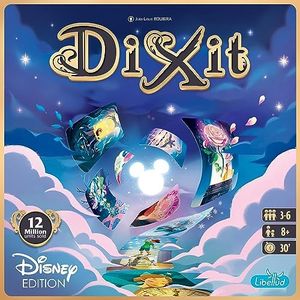 Libellud | Dixit : Édition Disney | Jeu de société | 8 Ans et Plus | 3-6 Joueurs | 30 Minutes de Temps de Jeu