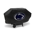 Rico Industries NCAA Penn State Nittany Lions Black Deluxe Grill Cover Deluxe Vinyl Grill Cover - 68" Wide/Heavy Duty/Velcro Staps