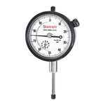 Crescent Enterprises Starrett Dial Indicator, Inch, 0.375 Inch Stem Diameter