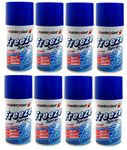 MASTER PLAST 150ML 8PACK FREEZE SPRAY INSTANT INJURY RELIEF SOOTHES TWIST SPRAINS MUSCLE PAIN