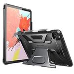 SUPCASE Unicorn Beetle Series Case Full Body Kickstand Rugged Protective Case for 11-Inch iPad Pro (2020 Release), Black