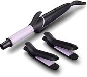 PHILIPS BHH816/00 Crimp, Straighten or Curl with the single tool, quickly and without fear of heat damage, Black Multi Styling Kit