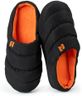 RockDove Men's Campground Memory Foam Down Slipper, Oriole, 9-10