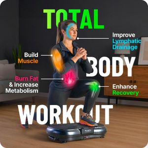 Bluefin Vibration Plate Exercise Machine – Full Body Fitness Platform