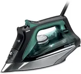 Rowenta Pro Master Stainless Steel Soleplate Steam Iron for Clothes, 210 g/min, 400 Microsteam Holes, Cotton, Wool, Poly, Silk, Linen, Nylon 1775 Watts Ironing, Garment Steamer, Powerful Steam DW8360