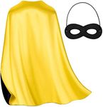 Kids Superhero Capes and Mask - Yel