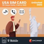 USA Travel Sim Card | Unlimited Int