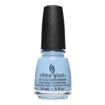 China Glaze Nail Lacquer with Hardeners, 14 ml, Water-Falling in Love