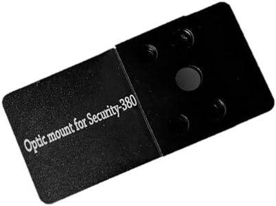 Optic Mount Plate for Ruger Security 380 Pistols Compatible with Holosun 507K,407K, SCS Carry, Riton MPR D2, Riton MPR D2, Riton 3 Tactix MPRD,Crimson Trace CTS-1550, 1250, Vortex Venom/Vortex Defende