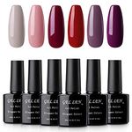 Gellen Uv Gel Nail Polish, Glossy Finish, 10Ml Each