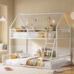 LIKIMIO Bunk Bed Twin Over Full Siz
