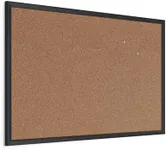 U Brands Cork Bulletin Board, 24'' 