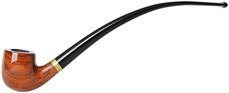 MUXIANG Churchwarden Pipes Handmand Pipe with 3 mm Filters AD0008FB