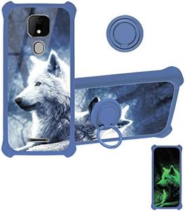 ANS Artia Case Compatible with ANS Artia Phone Case ACK2326 Cover [Hard PC + Soft Silicone] [360 Metal Ring Support][Luminous Effect] Phone Accessories YGL-Lang