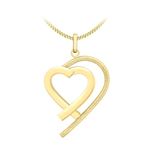 Mealguet Friend Heart Necklace Golds