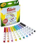 Crayola 10 Count Fine Line Fabric Mark